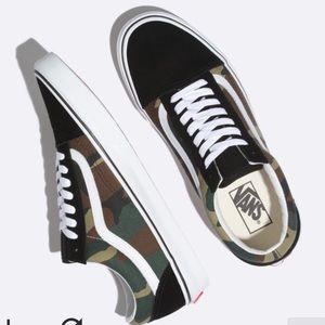 Vans Woodland Camo Old Skool Sneakers